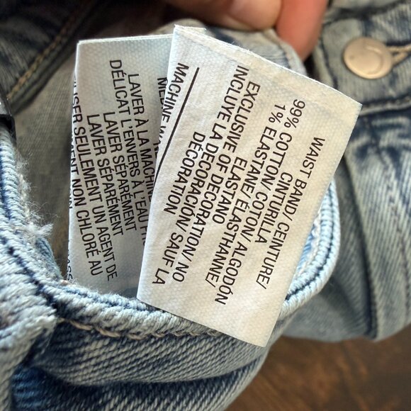 New Joe's Jeans High Rise Straight Faded Wash Jeans 29 / 8 No Distressing - Picture 6 of 7